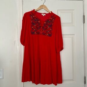 Umgee from Pinkblush, Red Maternity Dress Size Large